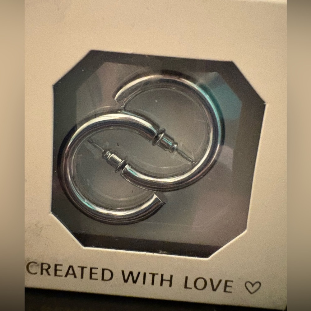 Silver Hoop Bundle - Picture 3 of 3